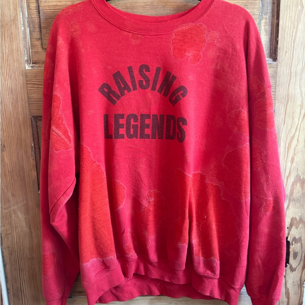 Gildan Vibrant Red 'Raising Legends' Hoodie
